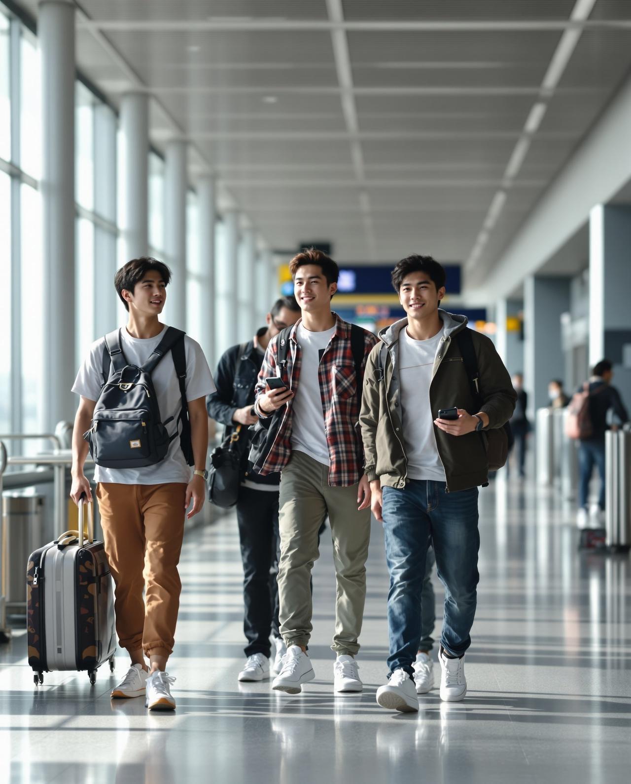 某男团机场团贴合集 图片 1